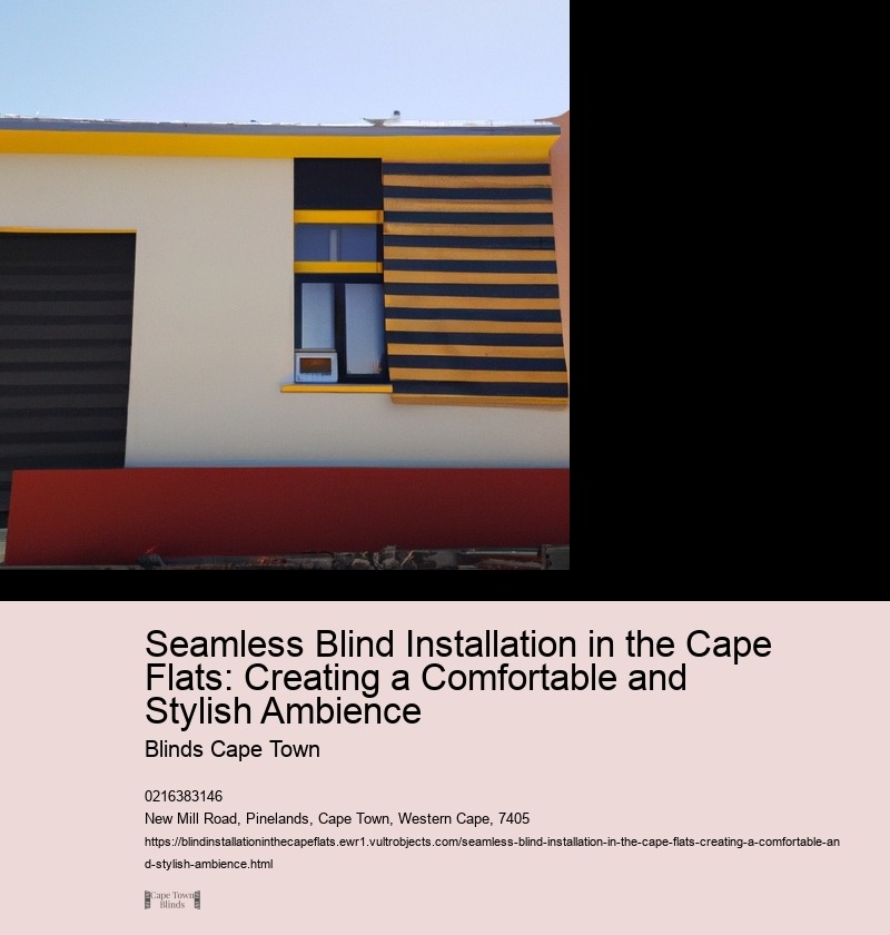 Seamless Blind Installation in the Cape Flats: Creating a Comfortable and Stylish Ambience Blinds Cape Town Seamless Blind Installation in the Cape Flats: Creating a Comfortable and Stylish Ambience